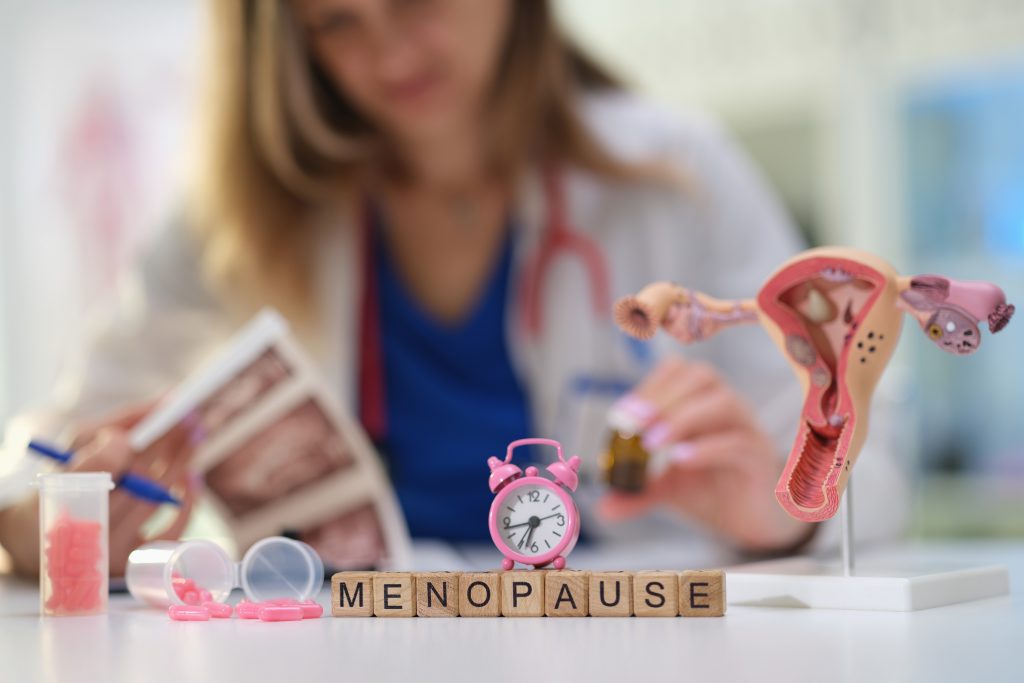 Diagram of menopause treatment options at Angelic Lift Trio Orlando